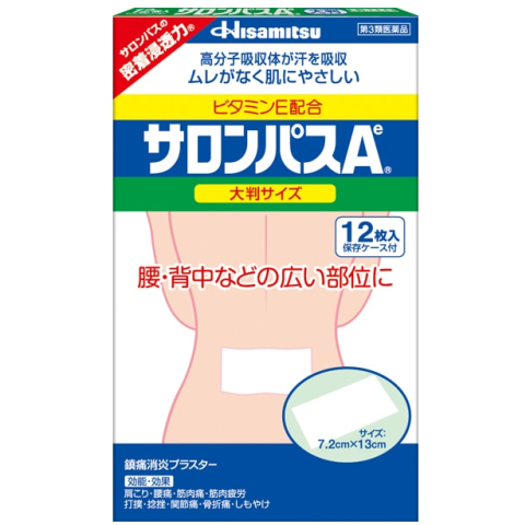샤론파스 Ae 대형 파스 12매