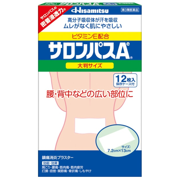 샤론파스 Ae 대형 파스 12매