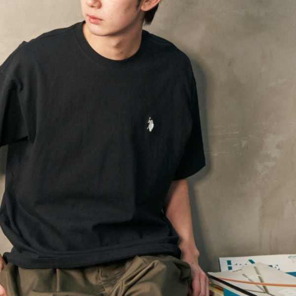 퍼블럭스 U.S. POLO ASSN. 유에스폴로에센 별주 원포인트 자수 티셔츠 5컬러 3127291600006