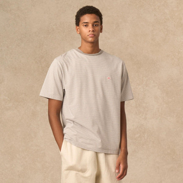 단톤 반팔 이너 티셔츠 스트라이프 6컬러 DT-C0196 CVT-ST DNB251M103-0002