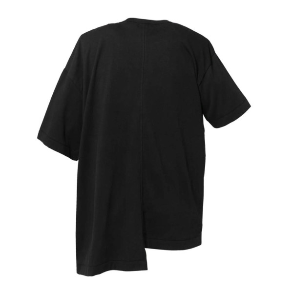 CDG 꼼데가르송 ASYMMETRIC 비대칭 스프릿 티셔츠 블랙 화이트 SZ-T076