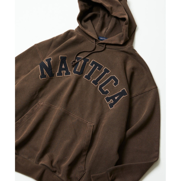 노티카 가먼트 피그먼트 다이 아치 로고 스웻 후디 4컬러 1023207500592