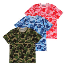 베이프 ABC 카모 파일 자카트 원 포인트 티셔츠 3컬러 1L30109005