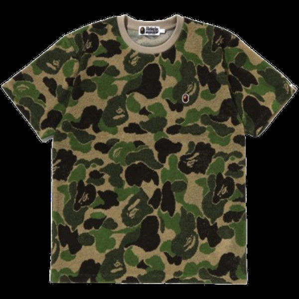 베이프 ABC 카모 파일 자카트 원 포인트 티셔츠 3컬러 1L30109005