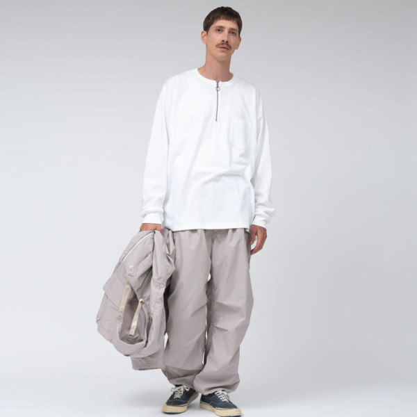 나나미카 하프 집업 L/S 티셔츠 3컬러 S25SH013