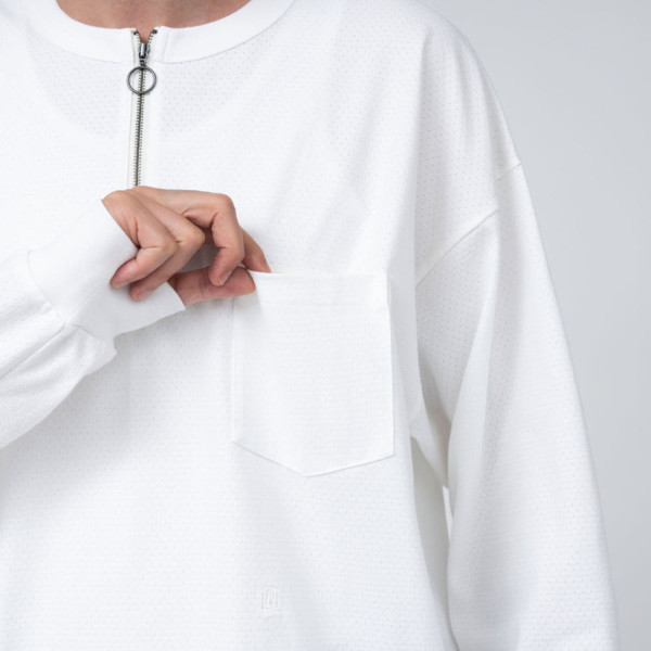 나나미카 하프 집업 L/S 티셔츠 3컬러 S25SH013