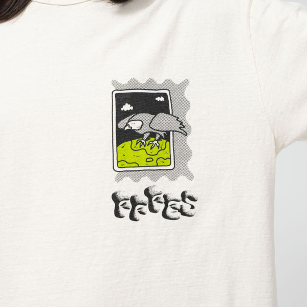 노스페이스 퍼플라벨 FFFRS 그래픽 티셔츠 네추럴 N25SI067