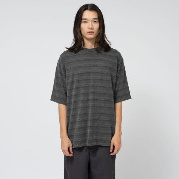 노스페이스 퍼플라벨 자카드 필드 티셔츠 2컬러 N25SH057