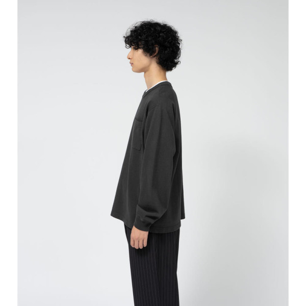 노스페이스 퍼플라벨 필드 롱 슬리브 포켓 티셔츠 3컬러 N25SH027