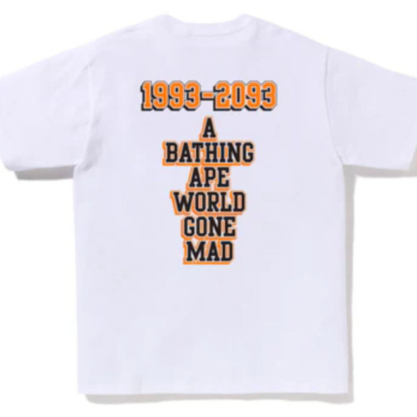 베이프 베이스볼 로고 티셔츠 2컬러 1L30110056