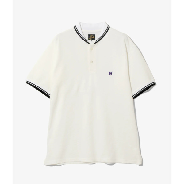 니들스 코튼 피케 숄 카라 S/S 폴로 셔츠 3컬러 QV354