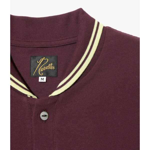 니들스 코튼 피케 숄 카라 S/S 폴로 셔츠 3컬러 QV354