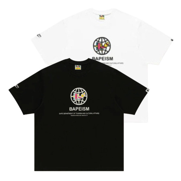 베이프 X 키드슈퍼 BAPEISM 로고 반팔티 2컬러 1L23110920