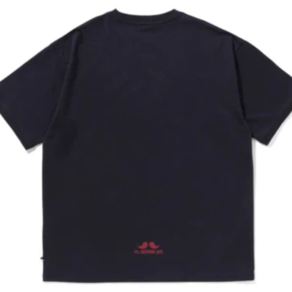 베이프 원포인트 베이직 티셔츠 2컬러 7L30110302