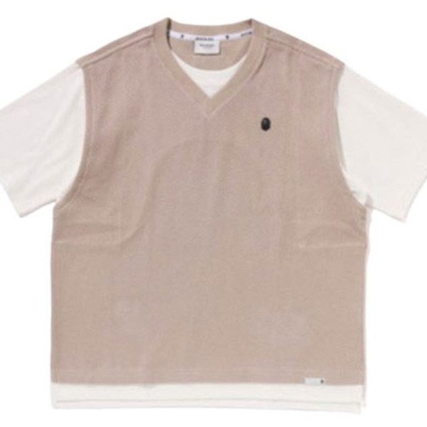 베이프 블랙 하이브리드 티셔츠 2컬러 1L30109319