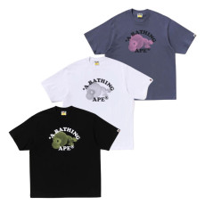 베이프 마일로 컬리지 릴렉스 핏 티셔츠 3컬러 2L30110302