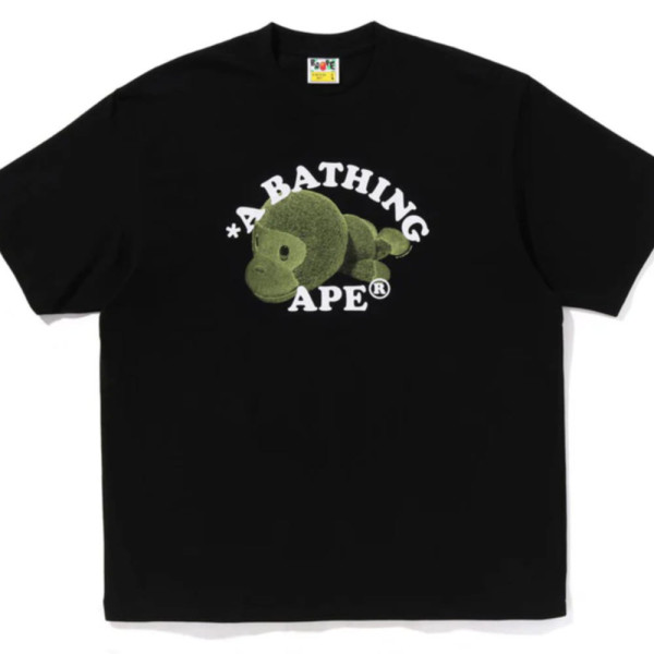 베이프 마일로 컬리지 릴렉스 핏 티셔츠 3컬러 2L30110302