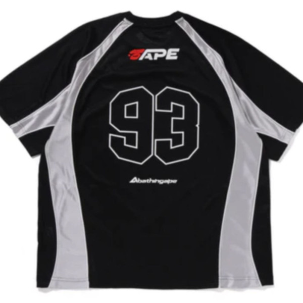 베이프 솔리드 카모 자카드 멀티로고 릴렉스 핏 축구 유니폼 3컬러 1L30109312