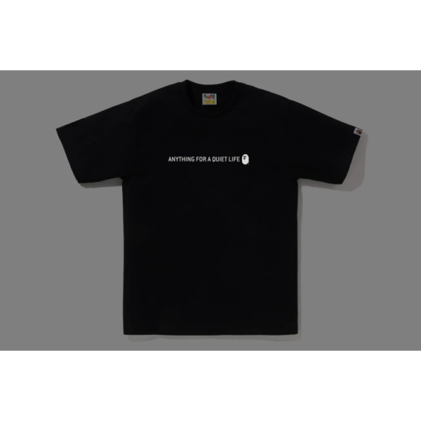 베이프 리플렉터 인더스트리얼 로고 반팔티 블랙 1L30110050