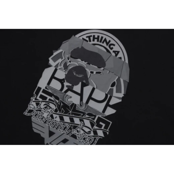 베이프 멀티 로고 에이프 헤드 릴렉스핏 반팔티 2컬러 1L30110332