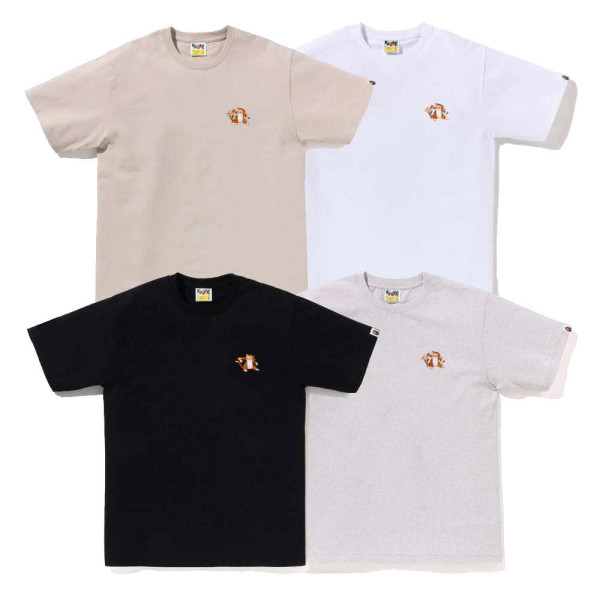 베이프 타이거 원포인트 반팔티 4컬러 1L30110048