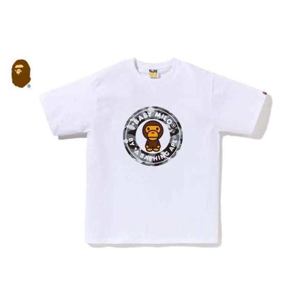 베이프 1ST 카모 마일로 비지 워크 반팔티 6컬러 2L30110004