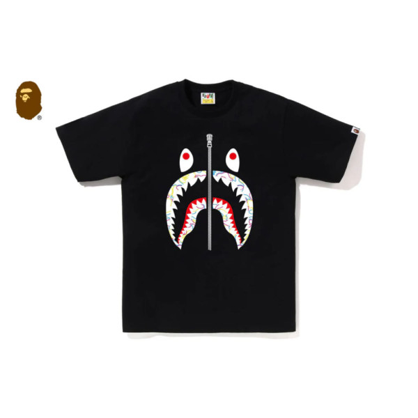 베이프 네온 카모 샤크 반팔티 3컬러 1L30110040