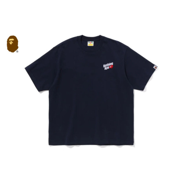 베이프 베이씽 에이프 로고 릴렉스 핏 반팔티 4컬러 1L30110302