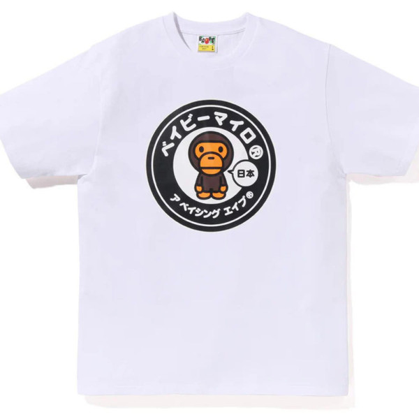 베이프 JAPAN 베이비 마일로 반팔 티셔츠 1 2컬러 2L22110003