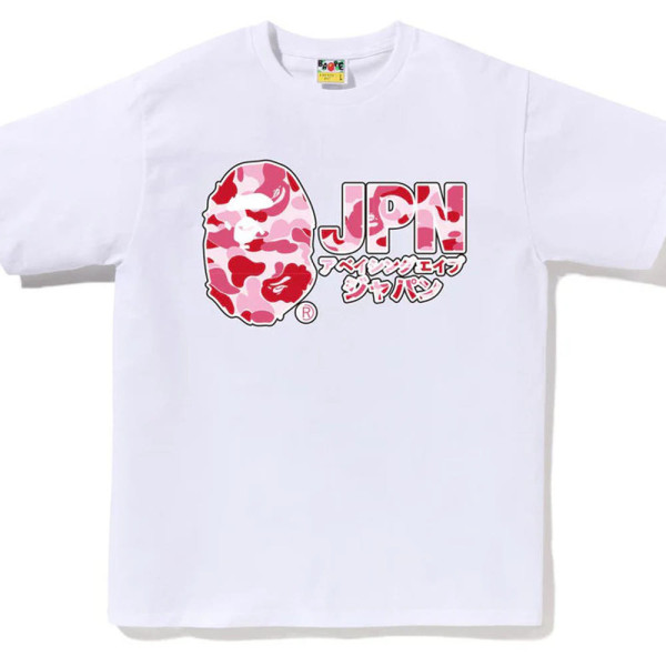 베이프 ABC 카모 JPN 가타카나 반팔 티셔츠 3컬러 1L22110013