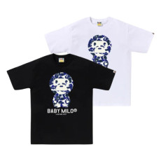 베이프 온라인 한정 베이프 닷컴 베이비 마일로 베이펙스 반팔티 2컬러 2L25110002