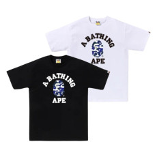 베이프 온라인 한정 베이프 닷컴 칼리지 베이펙스 반팔티 2컬러 1L25110007