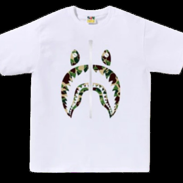 베이프 ABC 카모 샤크 반팔티 6컬러 1L30110008