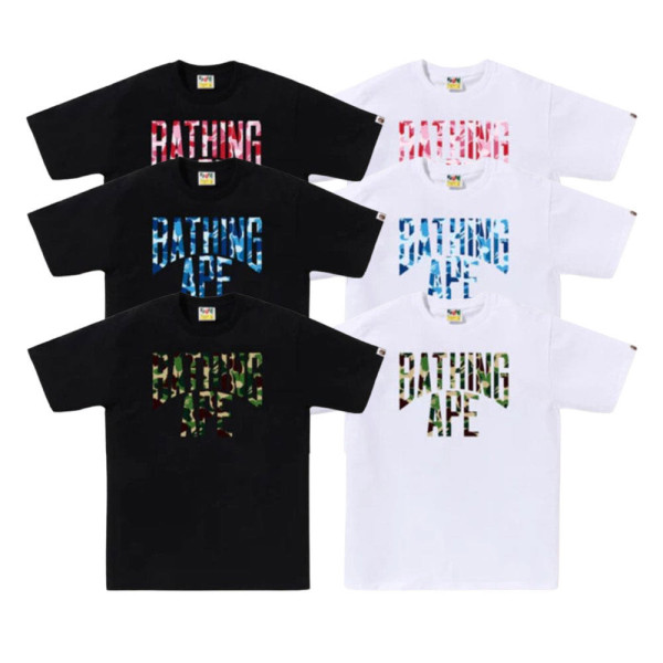 베이프 ABC 카모 NYC 로고 반팔티 6컬러 1L30110011