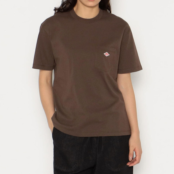 단톤 여성 포켓 플레인 반소매 티셔츠 8컬러 DT-C0197 TCB-ST DNB252L103-0008