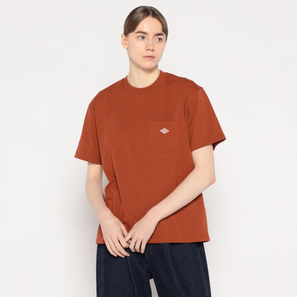 단톤 여성 포켓 플레인 반소매 티셔츠 8컬러 DT-C0197 TCB-ST DNB252L103-0008