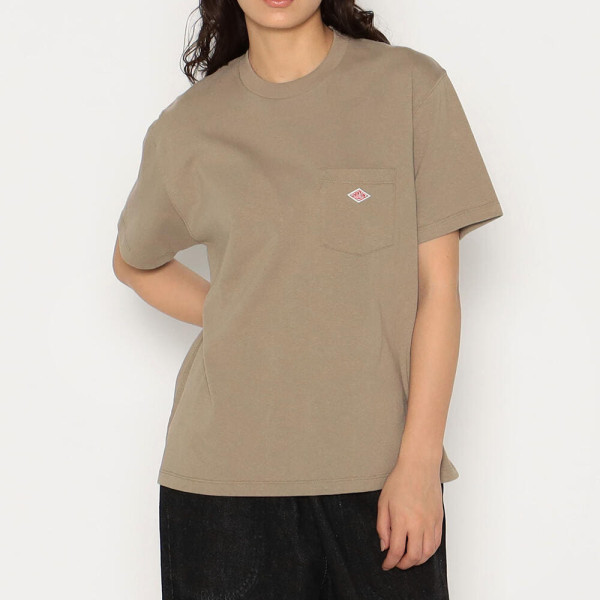 단톤 여성 포켓 플레인 반소매 티셔츠 8컬러 DT-C0197 TCB-ST DNB252L103-0008