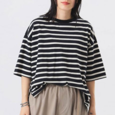 빔즈 빅사이즈 보더 반소매 티셔츠 3컬러 13-04-0317-138