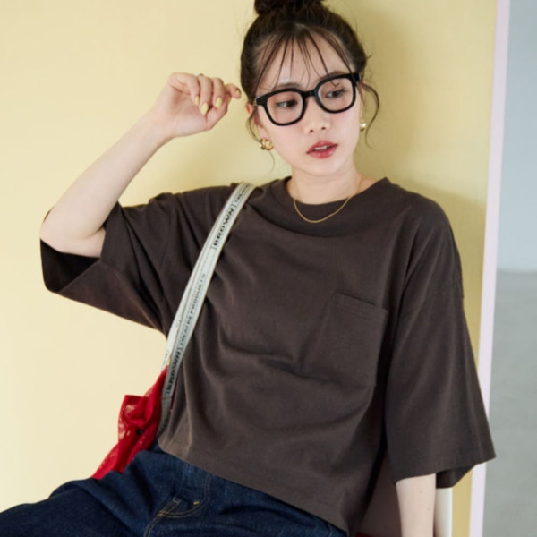 프릭스스토어 크롭 포켓 반팔 티셔츠 8컬러 1323248901611