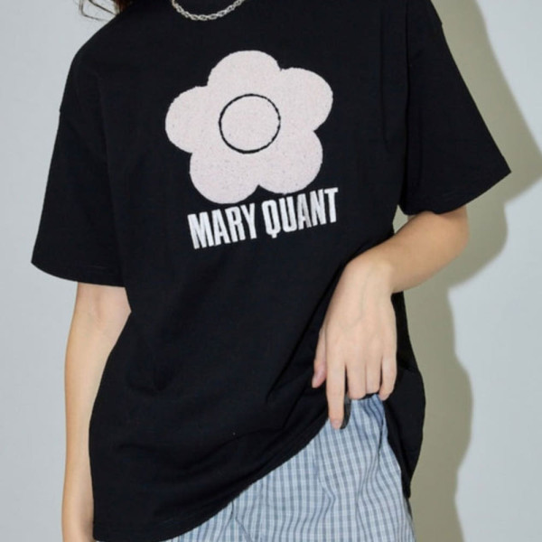 퍼블럭스 MARY QUANT 사가라 자수 티셔츠 5컬러 3223375300010