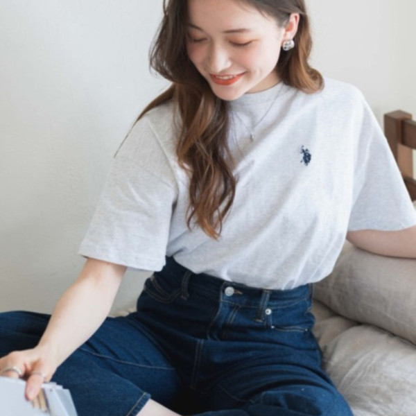 U.S. POLO ASSN. 유에스폴로에센 별주 WEGO 원포인트 티셔츠 6컬러 MC21SM04-L0001