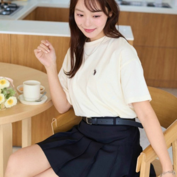 U.S. POLO ASSN. 유에스폴로에센 별주 WEGO 원포인트 티셔츠 6컬러 MC21SM04-L0001