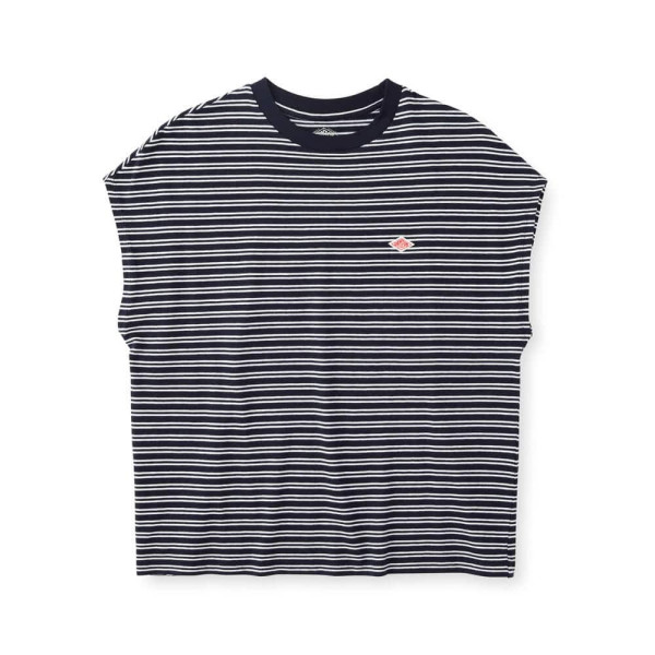 단톤 여성 코튼 저지 돌먼 민소매 스트라이프 티셔츠 5컬러 DT-C0403 FLC-ST DNB251L103-0011