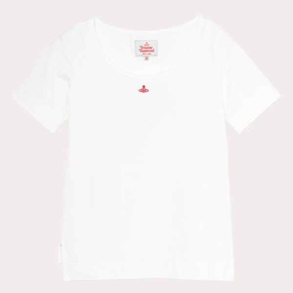 비비안웨스트우드 코튼 베이직 라운드넥 티셔츠 4컬러 1612351023