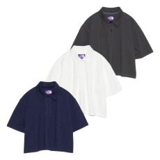 노스페이스 퍼플라벨 모스 스티치 필드 크롭 폴로 티셔츠 3컬러 N25SH092