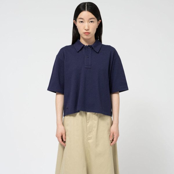 노스페이스 퍼플라벨 모스 스티치 필드 크롭 폴로 티셔츠 3컬러 N25SH092