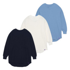 노스페이스 퍼플라벨 와플 크루넥 롱 티셔츠 3컬러 N25SH011