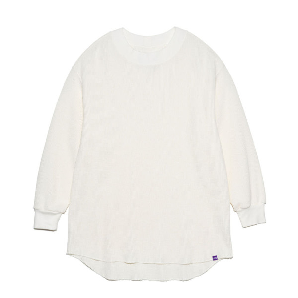 노스페이스 퍼플라벨 와플 크루넥 롱 티셔츠 3컬러 N25SH011