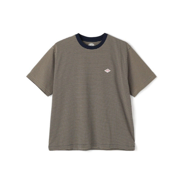 단톤 여성 숏 슬리브 이너 티셔츠 스트라이프 6컬러 DT-C0195 CVT-ST DNB251L103-0002