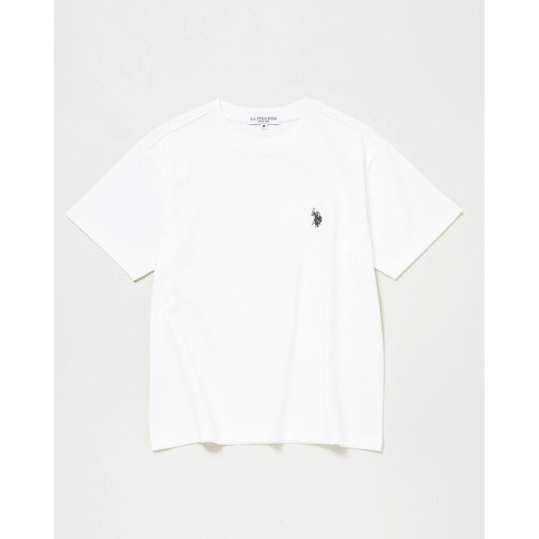 U.S. POLO ASSN. 유에스폴로에센 반팔 티셔츠 더블홀스맨 자수 4컬러 PLL51221